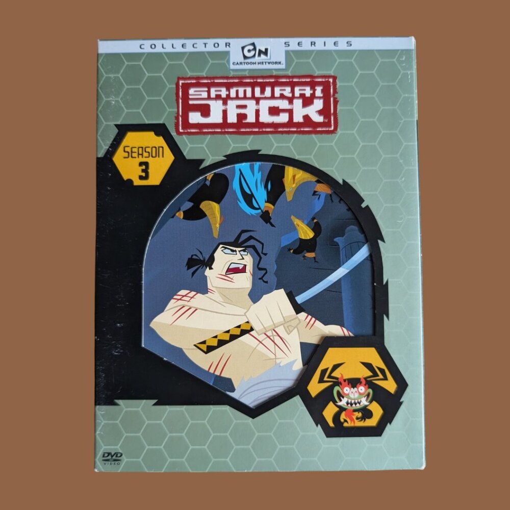 Samurai Jack – Season Three (DVD, 2006, Collector’s Edition)